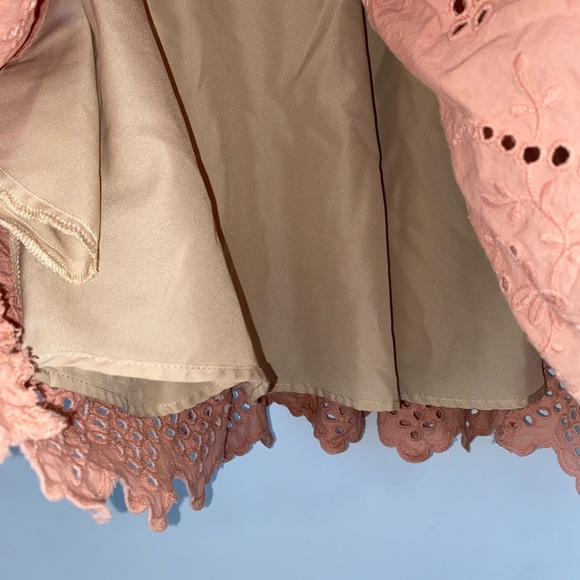 Anthropologie Corey Lynn Calter Pink Strapless Sweet Pea Dress - Picture 4 of 10